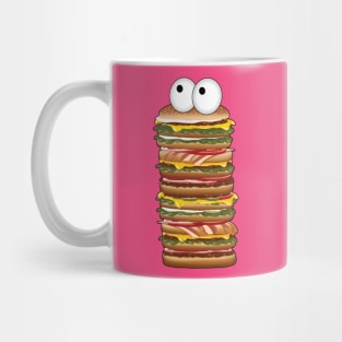 Big Burger ( Funny Design ) Mug